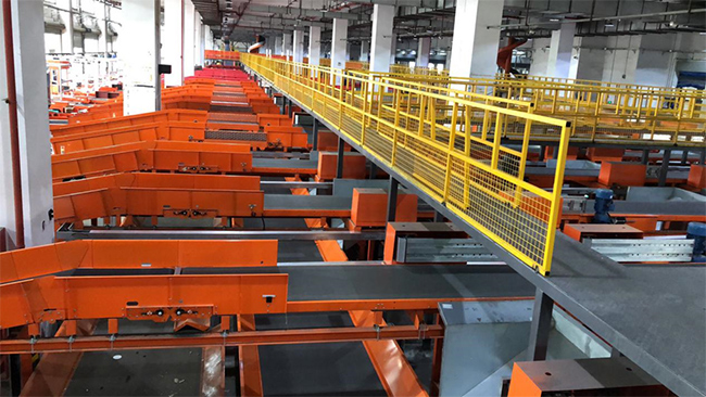 Logistics Industry conveyor belt application