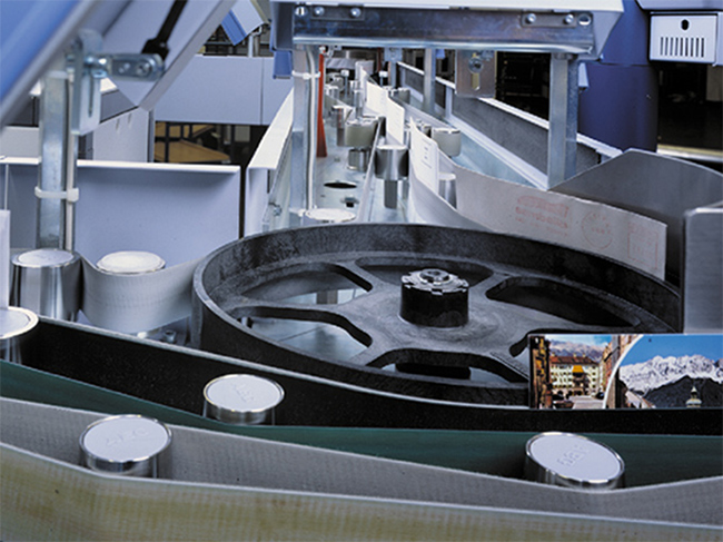 Paper industry conveyor belt application