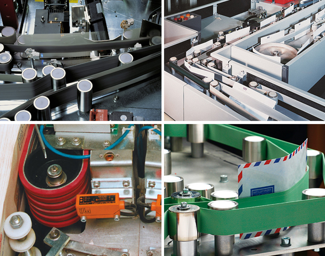 Paper industry conveyor belt application