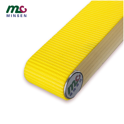 PVC Yellow Grass Conveyor Belt