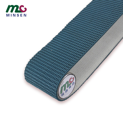 Dark green anti-skid PVC lawn conveyor belt