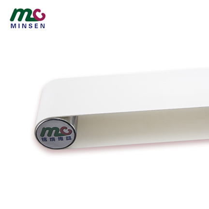 PVC white conveyor belt