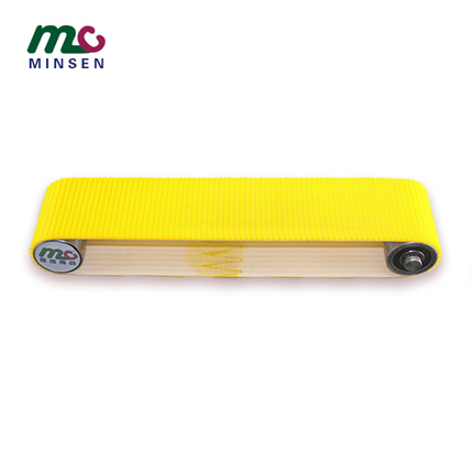 PVC Yellow Grass Conveyor Belt