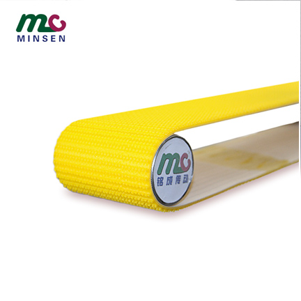 PVC Yellow Grass Conveyor Belt