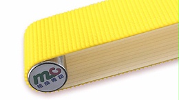 PVC Yellow Grass Conveyor Belt