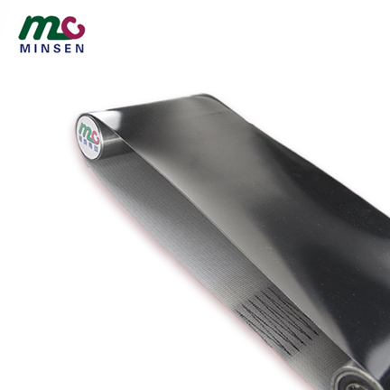 Black PVC Conveyor Belt